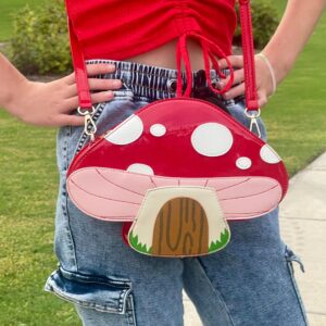 Bewaltz Novelty Handbags, Fun Shape Purse (Mushroom)