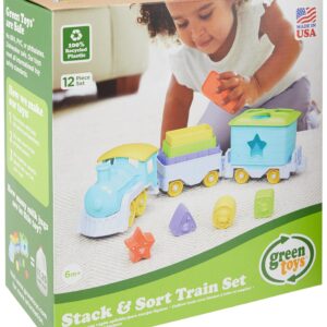 Green Toys FC Stack & Sort Train