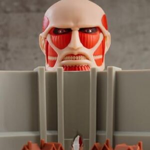 GOOD SMILE COMPANY Attack on Titan: Colossal Titan Nendoroid Action Figure Renewal Set