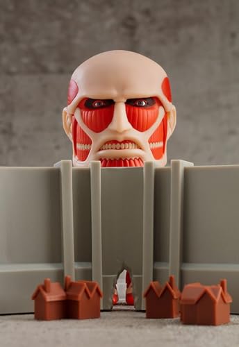 GOOD SMILE COMPANY Attack on Titan: Colossal Titan Nendoroid Action Figure Renewal Set