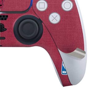 Skinit Decal Gaming Skin Compatible with PS5 Controller - Officially Licensed NBA Chicago Bulls Canvas Design