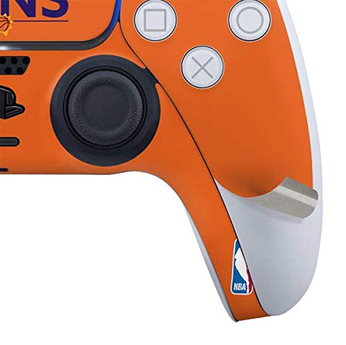 Skinit Gaming Decal Skin Compatible with PS5 and Compatible with PS5 Digital Edition DualSense Controller - Officially Licensed NBA Phoenix Suns Standard - Orange Design