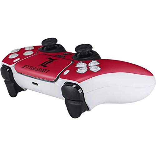 Skinit Decal Gaming Skin Compatible with PS5 Controller - Officially Licensed University of Louisville Cardinals Design