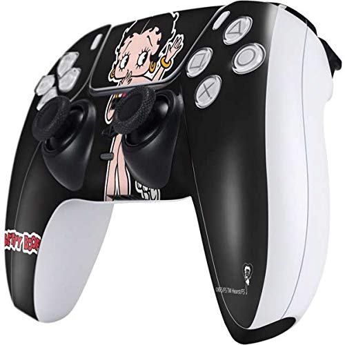 Skinit Decal Gaming Skin Compatible with PS5 Controller - Officially Licensed Betty Boop with Puppy Design