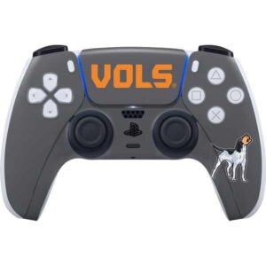 skinit decal gaming skin compatible with ps5 controller - officially licensed university of tennessee-knoxville vols design