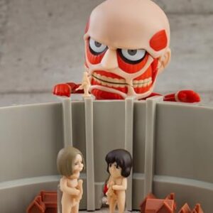 GOOD SMILE COMPANY Attack on Titan: Colossal Titan Nendoroid Action Figure Renewal Set