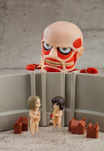 GOOD SMILE COMPANY Attack on Titan: Colossal Titan Nendoroid Action Figure Renewal Set