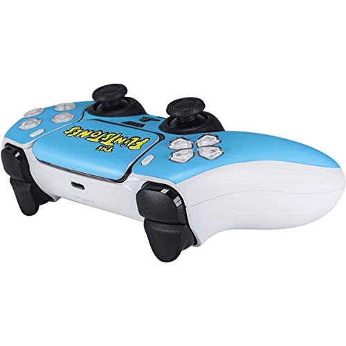 Skinit Decal Gaming Skin Compatible with PS5 Controller - Officially Licensed The Flinstones BAMM-BAMM and Pebbles Design