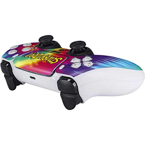 Skinit Gaming Decal Skin Compatible with PS5 and Compatible with PS5 Digital Edition DualSense Controller - Officially Licensed Warner Bros Scooby-Doo Tie Dye Design