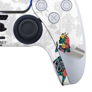 Skinit Decal Gaming Skin Compatible with PS5 Controller - Officially Licensed Disney Alice in Wonderland (Animated) Silhouette Curiouser and Curiouser Design