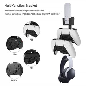 SOLUSTRE 5pcs Game Machine Gamepad Headset Storage Rack Showing Stand for Headset Game Controller Rack Headset Hanger Stand