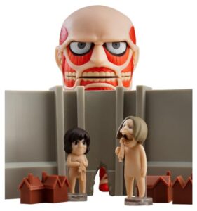 good smile company attack on titan: colossal titan nendoroid action figure renewal set