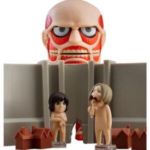 GOOD SMILE COMPANY Attack on Titan: Colossal Titan Nendoroid Action Figure Renewal Set