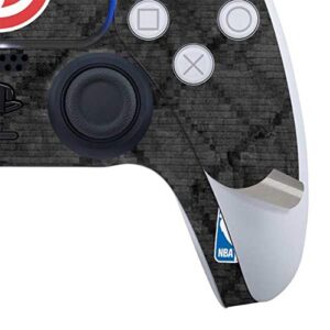 Skinit Decal Gaming Skin Compatible with PS5 Controller - Officially Licensed NBA Atlanta Hawks Dark Rust Design