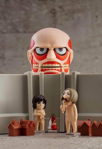 GOOD SMILE COMPANY Attack on Titan: Colossal Titan Nendoroid Action Figure Renewal Set