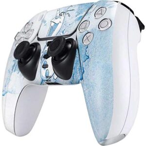 Skinit Decal Gaming Skin Compatible with PS5 and Compatible with PS5 Digital Edition DualSense Controller - Officially Licensed Disney Frozen Olaf Design