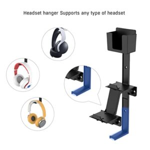 SOLUSTRE 7pcs Game Machine Gamepad Headset Storage Rack Showing Stand for Headset Game Controller Rack Headset Hanger Stand