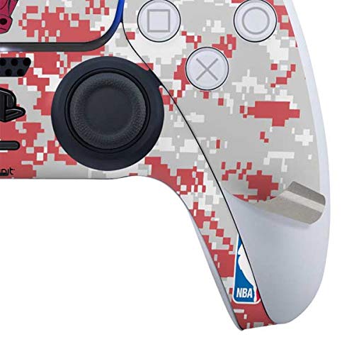 Skinit Decal Gaming skin compatible with PS5 Controller - Officially Licensed NBA Chicago Bulls Digi Camo Design