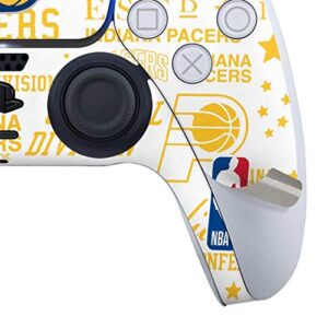 Skinit Gaming Decal Skin Compatible with PS5 and Compatible with PS5 Digital Edition DualSense Controller - Officially Licensed NBA Indiana Pacers Historic Blast Design