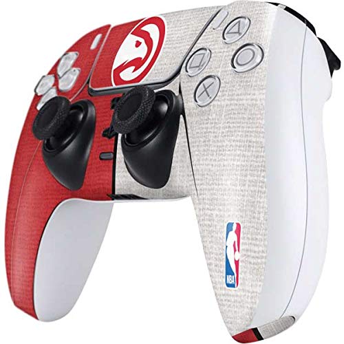 Skinit Decal Gaming Skin Compatible with PS5 Controller - Officially Licensed NBA Atlanta Hawks Canvas Design