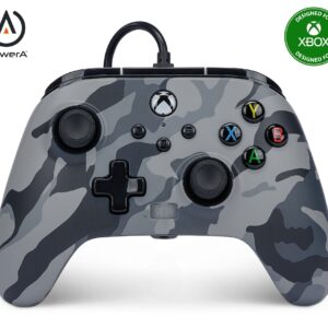 PowerA Enhanced Wired Controller for Xbox Series X|S - Arctic Camo