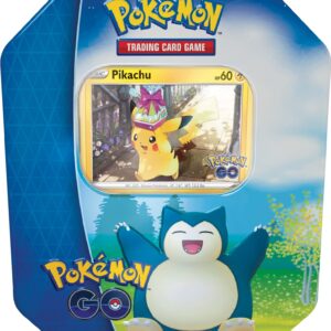 Pokémon TCG: GO Tin - Snorlax (2 Foil Cards & 4 Booster Packs)