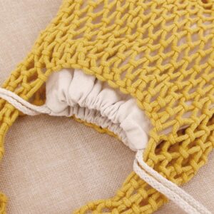 Naimo Straw Hobo Bag Handwoven Shoulder Bag Rattan Handbag Crochet Tote Weaving Summer Beach Bag