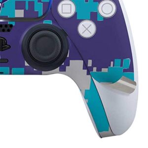 Skinit Decal Gaming Skin Compatible with PS5 Controller - Officially Licensed NBA Charlotte Hornets Digi Camo Design