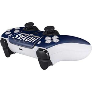 Skinit Decal Gaming Skin Compatible with PS5 Controller - Officially Licensed Georgetown University Hoyas Stripe Design