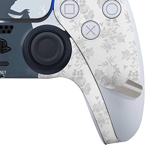 Skinit Decal Gaming Skin Compatible with PS5 Controller - Officially Licensed Disney Cinderella Miracles Take Time Silhouette Design