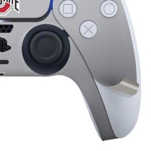 Skinit Decal Gaming Skin Compatible with PS5 and Compatible with PS5 Digital Edition DualSense Controller - Officially Licensed Ohio State University Buckeyes Design