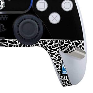 Skinit Gaming Decal Skin Compatible with PS5 and Compatible with PS5 Digital Edition DualSense Controller - Officially Licensed NBA Brooklyn Nets Elephant Print Design