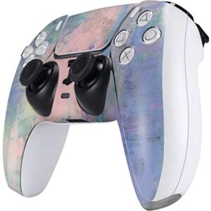 Skinit Decal Gaming Skin Compatible with PS5 and Compatible with PS5 Digital Edition DualSense Controller - Skinit Originally Designed Rose Quartz & Serenity Abstract Design