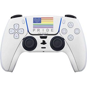 skinit decal gaming skin compatible with ps5 and compatible with ps5 digital edition dualsense controller - skinit originally designed 6-26 the day love won design