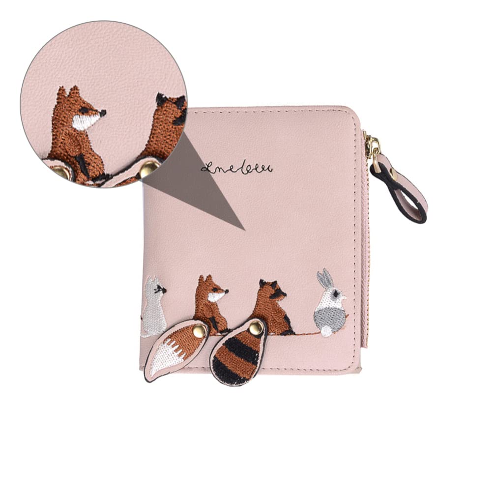 GALPADA Kawaii Wallet Cute Wallets Animal Purses Wallet Purse Coin Pouches Wallet Aesthetic Foldable Purse