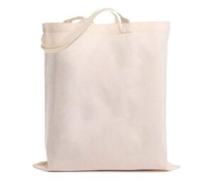 banner buzz make it visible bannerbuzz canvas tote bag made of 100% biodegradable canvas material (15.5" x 18.5", off white)