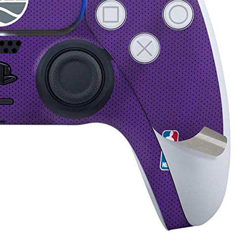 Skinit Decal Gaming Skin Compatible with PS5 Controller - Officially Licensed NBA Sacramento Kings Jersey Design