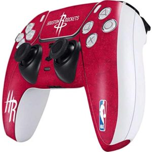 Skinit Decal Gaming Skin Compatible with PS5 Controller - Officially Licensed NBA Houston Rockets Distressed Design