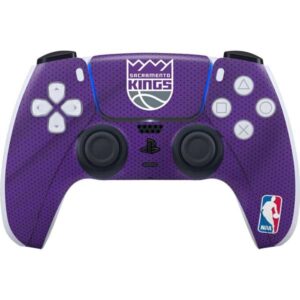 Skinit Decal Gaming Skin Compatible with PS5 Controller - Officially Licensed NBA Sacramento Kings Jersey Design