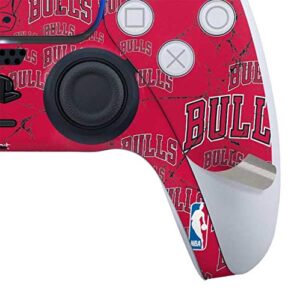 Skinit Decal Gaming Skin Compatible with PS5 Controller - Officially Licensed Chicago Bulls Blast Design