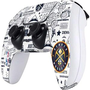 Skinit Decal Gaming skin compatible with PS5 Controller - Officially Licensed NBA Denver Nuggets Historic Blast Design