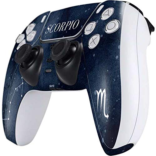 Skinit Decal Gaming Skin Compatible with PS5 Controller - Scorpio Constellation Design