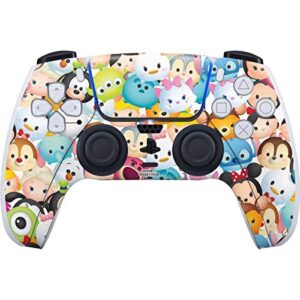 skinit decal gaming skin compatible with ps5 controller - officially licensed disney tsum tsum animated characters design