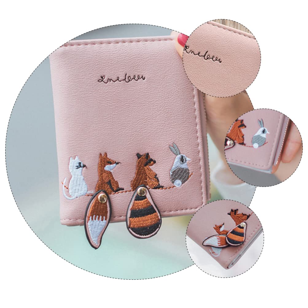 GALPADA Kawaii Wallet Cute Wallets Animal Purses Wallet Purse Coin Pouches Wallet Aesthetic Foldable Purse