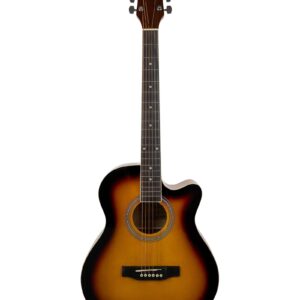 Vault EA-20 Full-Size Cutaway Acoustic Electric Guitar - Sunburst