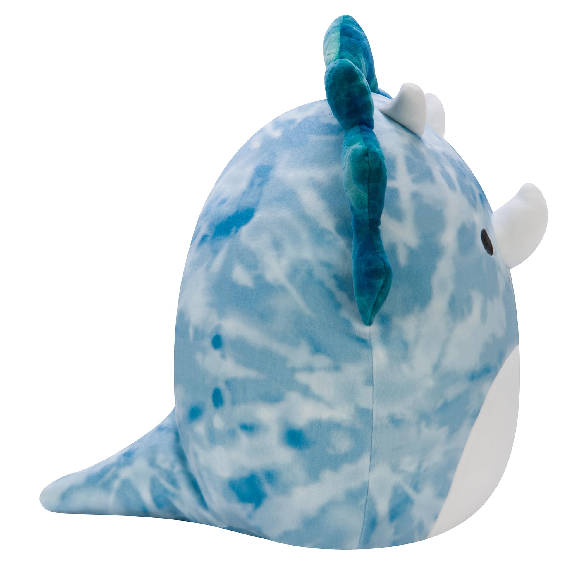 Squishmallows SQJW22-16TR-13V 16" Tie Dye Triceratops-Add Jerome to Your Squad, Ultrasoft Stuffed Animal Toy, Official Kellytoy Plush, Multi