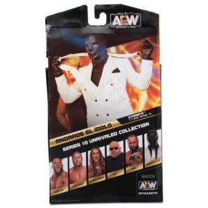 Ringside Andrade El Idolo - AEW Unrivaled 10 Toy Wrestling Action Figure