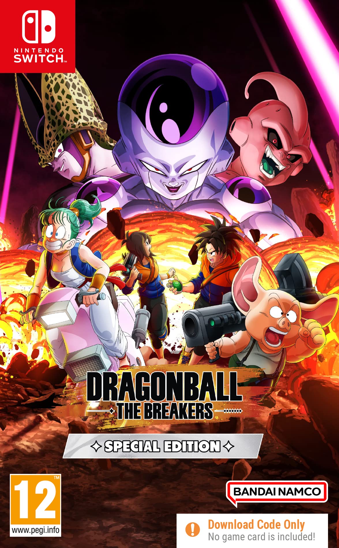 DRAGON BALL: THE BREAKERS Special Edition (Nintendo Switch Code in Box)