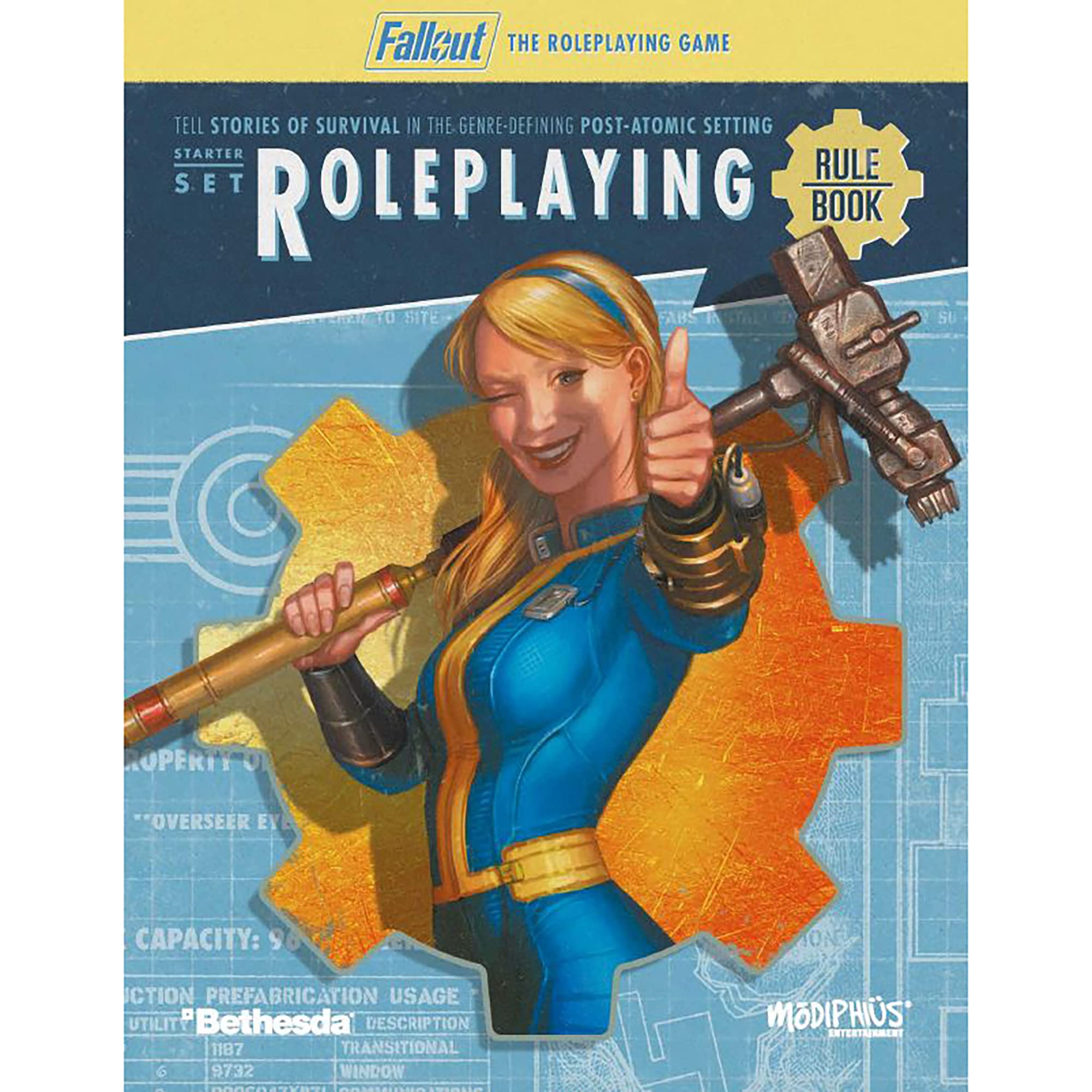 Modiphius Entertainment Fallout: The Roleplaying Game Starter Set - Tabletop RPG Game