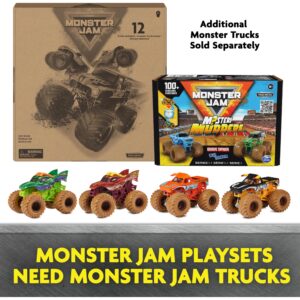 Monster Jam, Mystery Mudders 2-Pack Monster Trucks, Official 1:64 Grave Digger and Blue Thunder Die-Cast Vehicles, Wash to Reveal (Styles Will Vary)